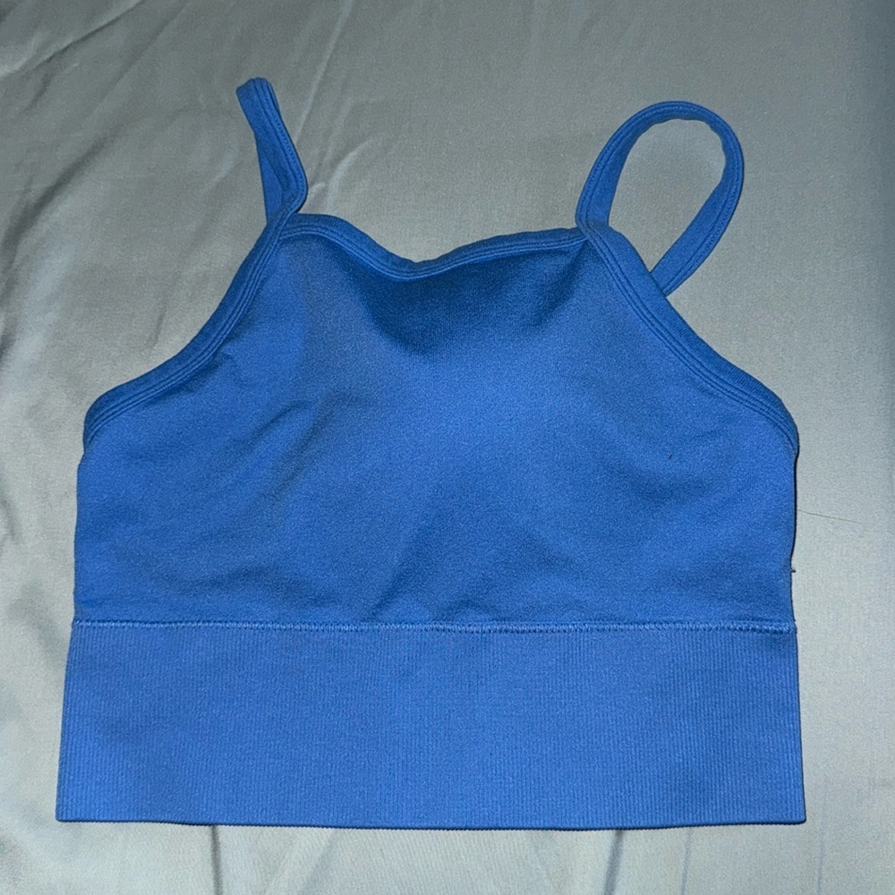 High Neck Long Line Bralette